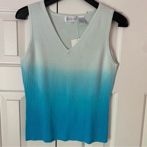 Horizon Blue Ombré Tank Top NWT